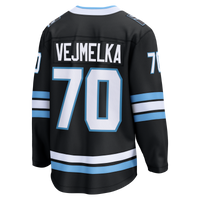 Utah Mammoth Karel Vejmelka Black Home Breakaway Jersey