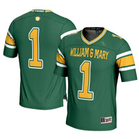 #1 William & Mary Tribe Football Jersey - Green