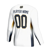 Notre Dame Fighting Irish NIL Lightweight Volleyball Jersey - White