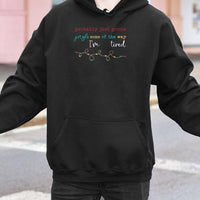 Humorous Christmas Graphic Hoodie, Probably Just Gonna Jingle Some of the Way Hoodie, Tired Mom Holiday Sweatshirt, Xmas Holiday Pullover Present