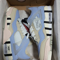Low Top Sneakers, Gray Yellow Pink Colorway, Lace Up Design, Casual Gift for Sneaker Fans