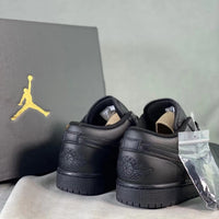 Low Top Sneakers, Black Colorway, Lace Up Design, Casual Gift for Sneaker Fans