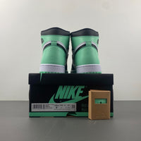 High Top Sneakers, Green Colorway, Glow in the Dark Detail, Lace Up Design, Casual Gift for Sneaker Fans