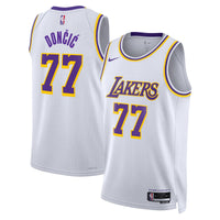 Los Angeles Lakers Association Edition Swingman Jersey - White - Luka Dončić
