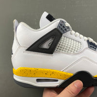 Low Top Sneakers, White Black Yellow Colorway, Lace Up Design, Casual Gift for Sneaker Fans