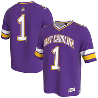 ECU Pirates Lightweight Collegiate Football Fashion Jersey - Purple