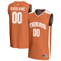 Texas Longhorns NIL Pick-A-Player Lightweight Basketball Fashion Jersey - Burnt Orange