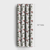 Dirt Bike Santa Gift Wrap, Motocross Santa Wrapping Paper, Motorcycle Christmas Wrapping Paper, Biker Holiday Gift Wrap, Moto Present Paper