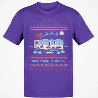 Humorous Vacation Movie Ugly Holiday Shirt, That There Is an RV Christmas T-Shirt, Camper RV Graphic Tee, Retro Xmas Graphic T-Shirt Present