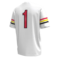#1 White Maryland Terrapins Replica Football Jersey