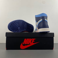 High Top Sneakers, White Blue Colorway, Lace Up Design, Casual Gift for Sneaker Fans