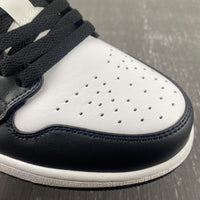 Low Top Sneakers, White Black Colorway, Lace Up Design, Casual Gift for Sneaker Fans