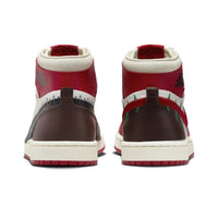 Basketball Shoes, White Black Red Colorway, Retro, High Top, Lace Up Design, Casual Gift for Shoe Lovers