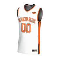 Oklahoma State Cowboys Lightweight Collegiate Basketball NIL Pick-A-Player Fashion Jersey - White
