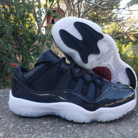 Low Top Sneakers, Black Colorway, Lace Up Design, Casual Gift for Sneaker Fans