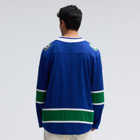 Vancouver Canucks Blue Home Team Breakaway Jersey