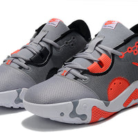 Low Top Sneakers, Teal Orange Colorway, Lace Up Design, Casual Gift for Sneaker Fans