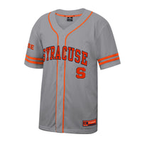 Syracuse Orange Free Spirited Baseball Jersey - Gray