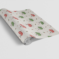 Holiday Sweater Dog Gift Wrap, Westie Christmas Wrapping Paper, Watercolor Present Wrap, West Highland Terrier Lover Present Packaging Roll