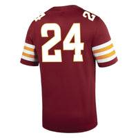 #24 Cardinal Iowa State Cyclones Game Football Jersey