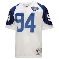 Dallas Cowboys 1994 Charles Haley White Authentic Throwback Retired Player Jersey