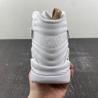 Sneakers, White Gold Colorway, Lace Up Design, Casual Gift for Sneaker Fans