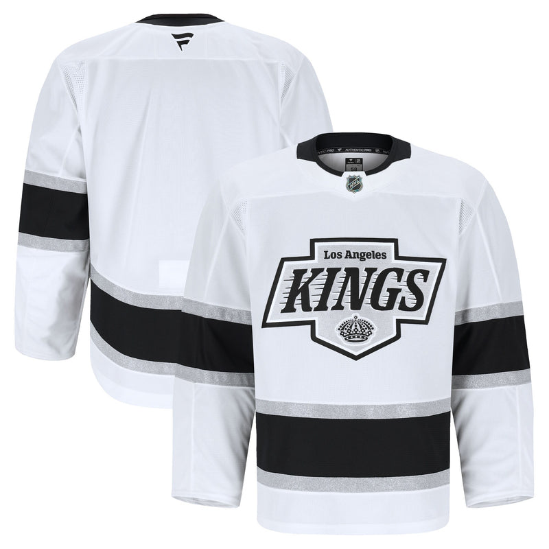 Los Angeles Kings White Away Authentic Pro Jersey