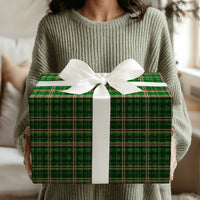 Tartan Plaid Gift Wrap, Christmas Plaid Wrapping Paper, Holiday Plaid Wrapping Paper, Winter Christmas Wrapping Paper, Festive Present Wrap