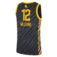 Mikaylah Williams Anthracite LSU Tigers Replica Basketball Jersey