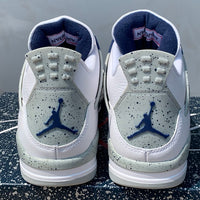 Sneakers, Navy Colorway, Lace Up Design, Casual Gift for Sneaker Fans