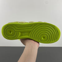 Low Top Sneakers, Neon Green Colorway, Reflective Detail, Lace Up Design, Casual Gift for Sneaker Fans