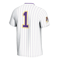 #1 ECU Pirates Lightweight Softball Jersey - White