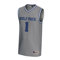 #1 Nevada Wolf Pack Lightweight Basketball Fashion Jersey - Gray