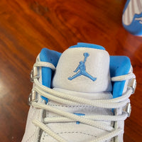 High Top Sneakers, White Blue Colorway, Lace Up Design, Casual Gift for Sneaker Fans