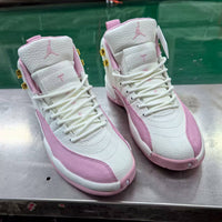 High Top Sneakers, White Pink Colorway, Lace Up Design, Casual Gift for Sneaker Fans