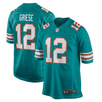 Miami Dolphins Bob Griese Aqua Retired Player Jersey