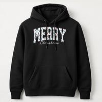 Festive Holiday Season Sweatshirt, Merry Christmas Pine Tree Hoodie, Winter Christmas Tree Pullover, Comfy Xmas Present Hooded Sweatshirt
