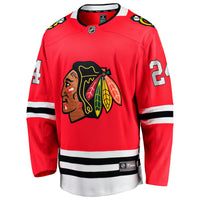 Chicago Blackhawks Sam Lafferty Red Home Breakaway Jersey