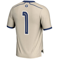 Georgetown Hoyas #1 Lightweight Lacrosse Jersey - Gray
