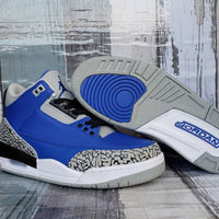 Sneakers, Blue Black Colorway, Lace Up Design, Casual Gift for Sneaker Fans