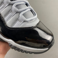 Low Top Sneakers, Black Gray Colorway, Lace Up Design, Casual Gift for Sneaker Fans