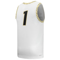 #1 White Colorado Buffaloes Replica Basketball Jersey