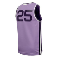 #24 Kansas State Wildcats Retro Replica Basketball Jersey - Lavender