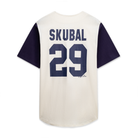 Detroit Tigers Cream/Navy Big & Tall Two-Color Fashion Jersey