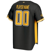 Missouri Tigers NIL Pick-A-Player Lightweight Baseball Jersey - Black