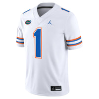 #1 Florida Gators Game Jersey - White