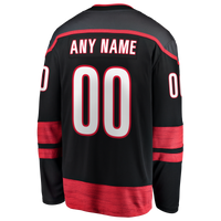 Carolina Hurricanes Black 2026 Stanley Cup Champions Home Breakaway Custom Jersey
