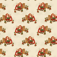 Elf Bedtime Story Gift Wrap, Vintage Santa Christmas Wrapping Paper, Retro Holiday Wrapping Paper, Nostalgic Xmas Present Wrapping Paper