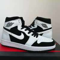 Sneakers, Black White Colorway, Lace Up Design, Casual Gift for Sneaker Fans