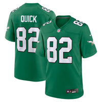 Philadelphia Eagles Mike Quick Kelly Green Retired Player Alternate Game Jersey